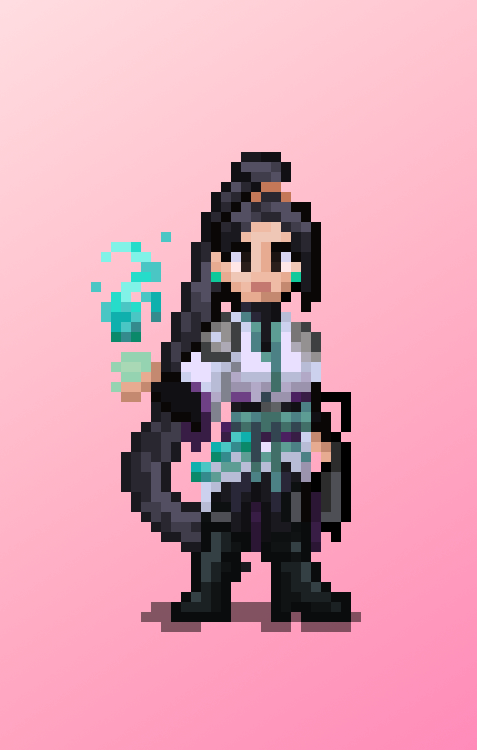 Acrylic Pixel Sage Minicharm - Sindavar's Ko-fi Shop - Ko-fi ️ Where ...