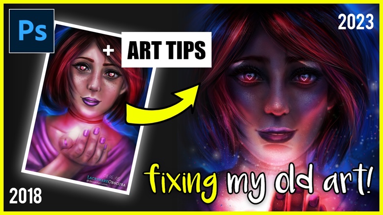 How To Fix Your Old Art [Redraw + Tips] - Ko-fi ️ Where creators get ...