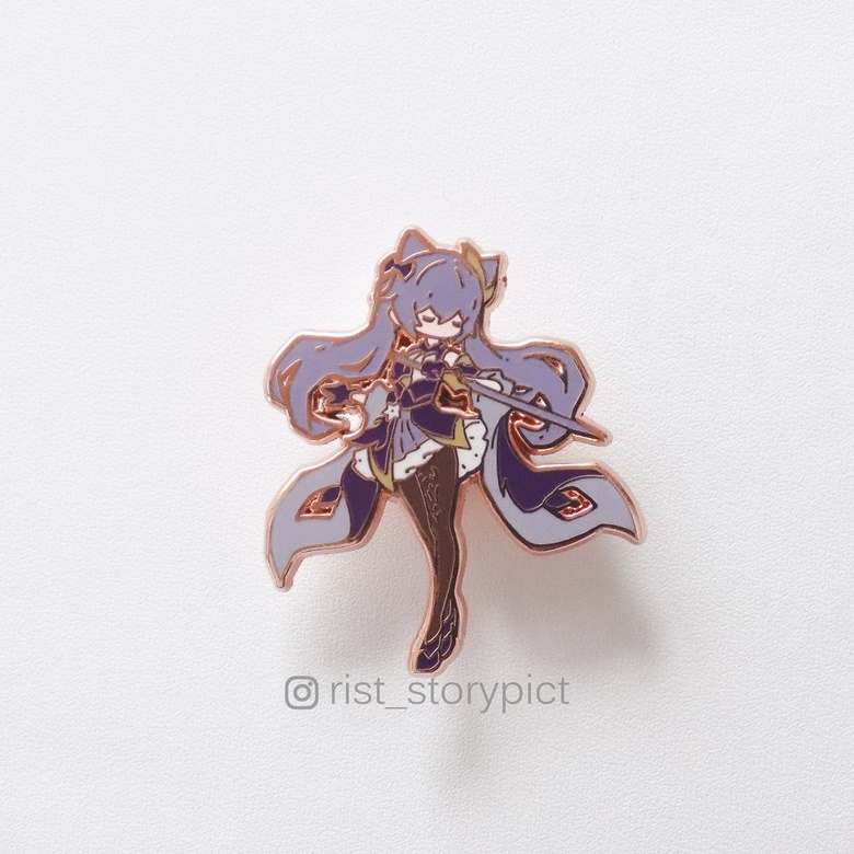 READY ITEM! (part 7) Genshin Impact Cute Character Hard Enamel Pin ...