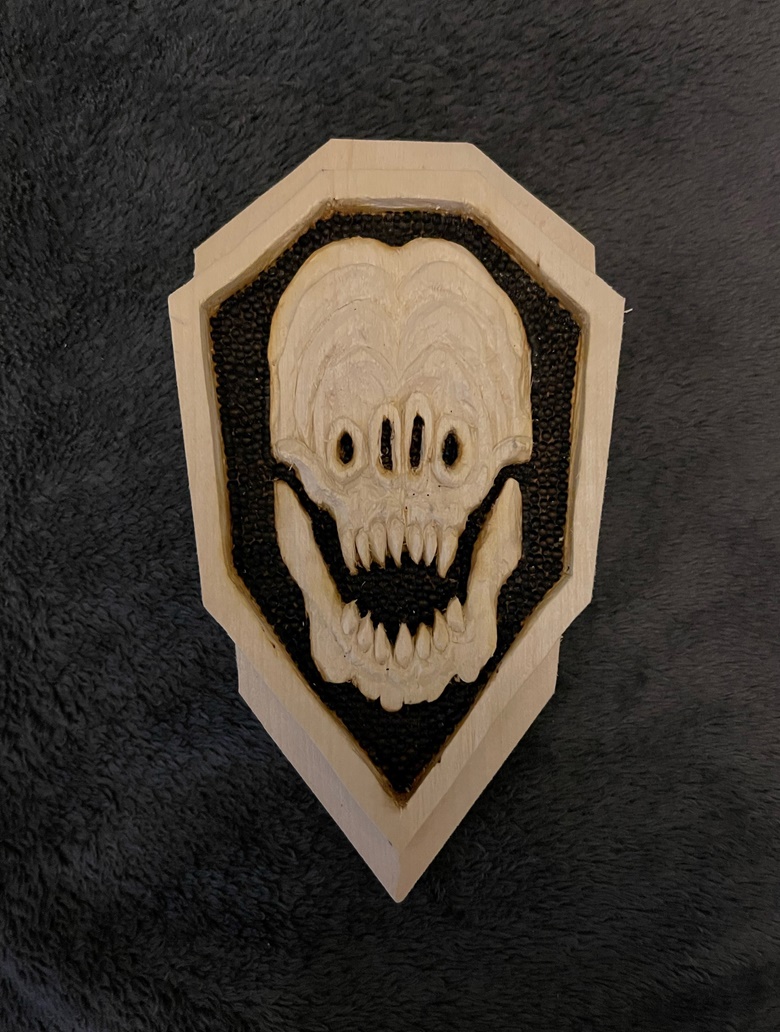 Hand carved basswood Rancor sigil from Star Wars *New Design ...