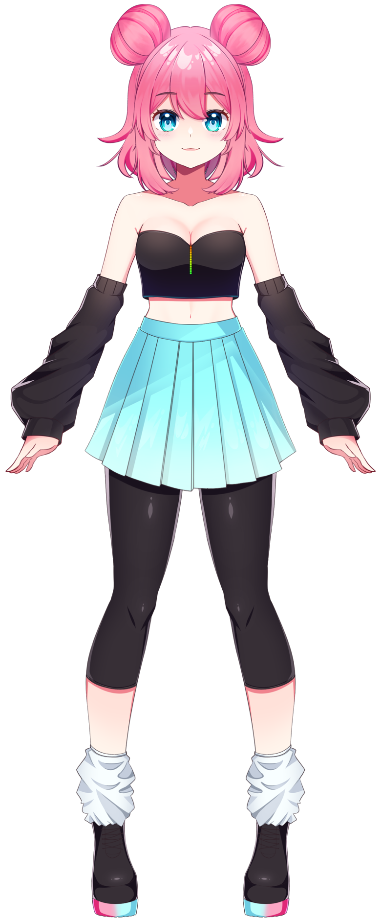 [L2D Model] Full body - Pink&Blue - MunaVT's Ko-fi Shop - Ko-fi ️ Where ...