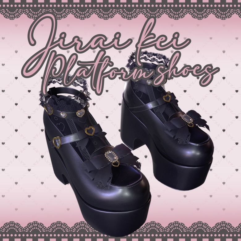 Jirai Kei platform shoes [FFXIV] - ♡⊹ ࣪ ˖ 𝖒𝖎𝖟 ꒰ঌ