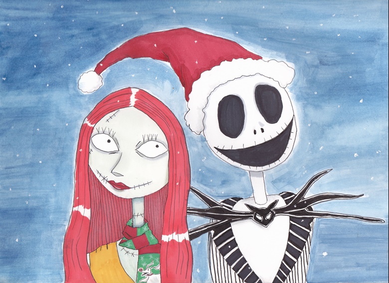 Jack and Sally (Prints) - Nuwaver74's Ko-fi Shop - Ko-fi ️ Where ...