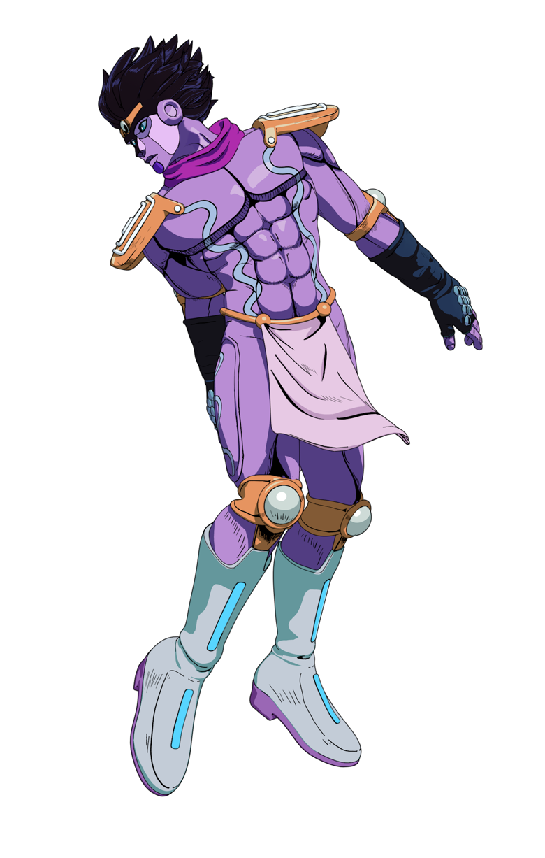 Star Platinum from Jojo's Bizarre Adventure Stone Ocean Model 3D [C4D ...