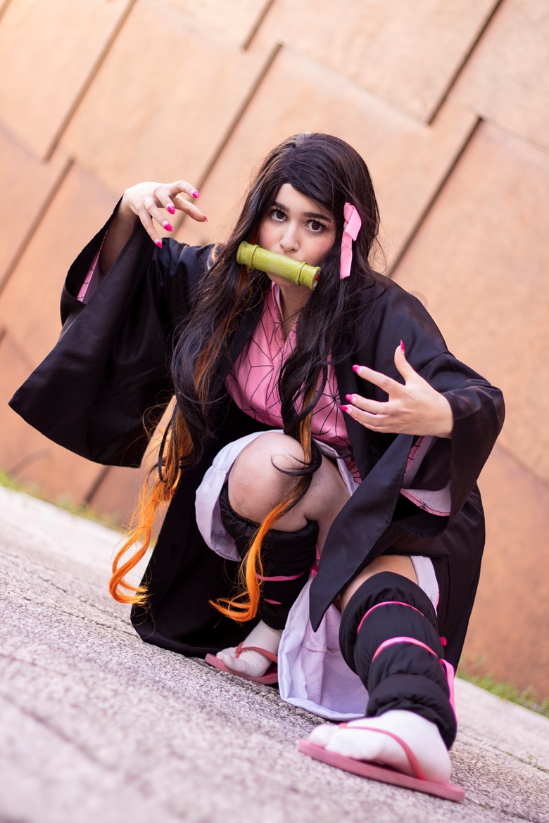 Nezuko kamado cosplay