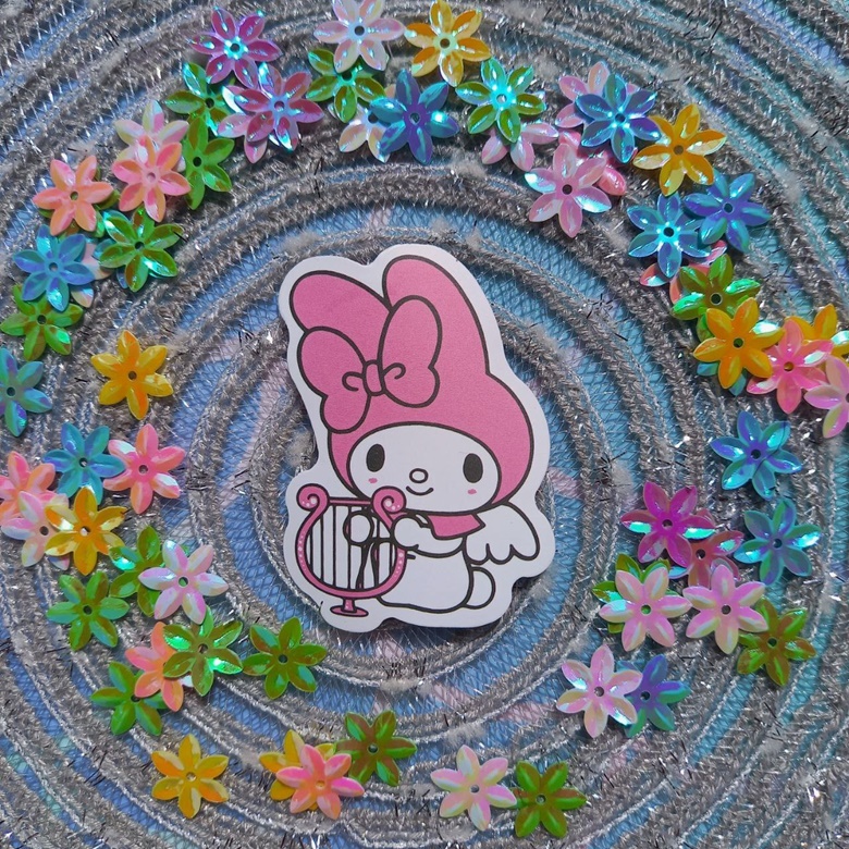 Pink Kuromi reaction stickers - obscureghost 's Ko-fi Shop - Ko-fi