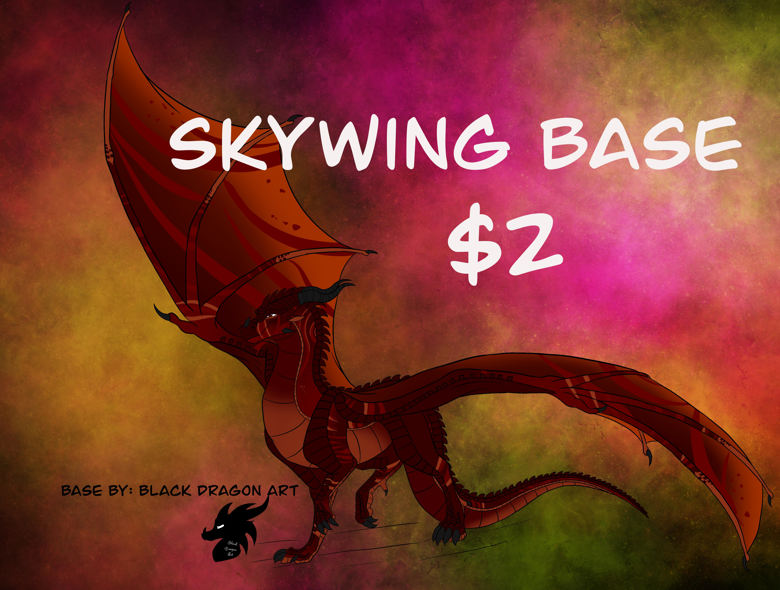 Skywing Fullbody Base - Black Dragon Art's Ko-fi Shop - Ko-fi ️ Where ...