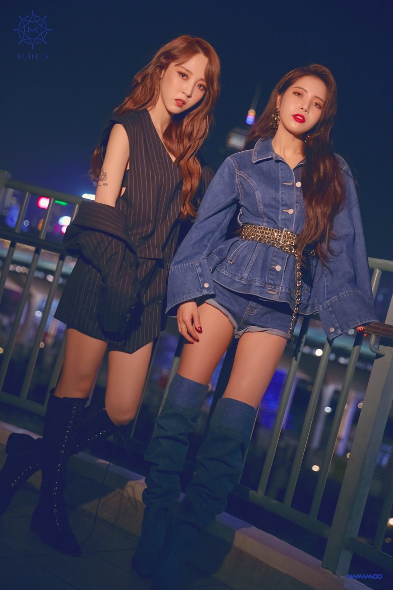 MAMAMOO BLUE;s 'Wind Flower' Concept Photos - moonbtea 's Ko