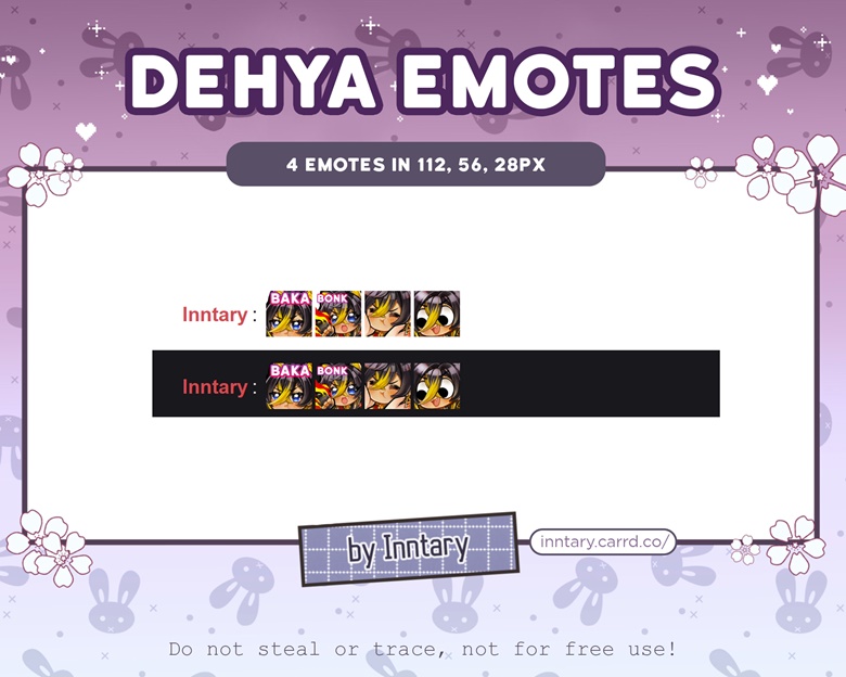 Twitch Emote Dehya Genshin. Streamer/ Discord/ Stream - Fhianri's