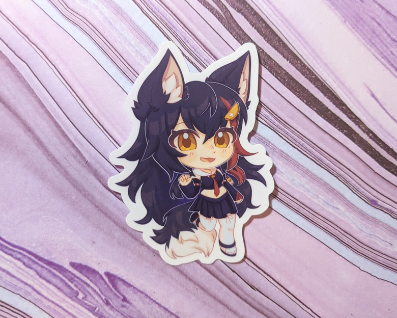 Hololive Ookami Mio Sticker - Acey's Ko-fi Shop - Ko-fi ️ Where ...