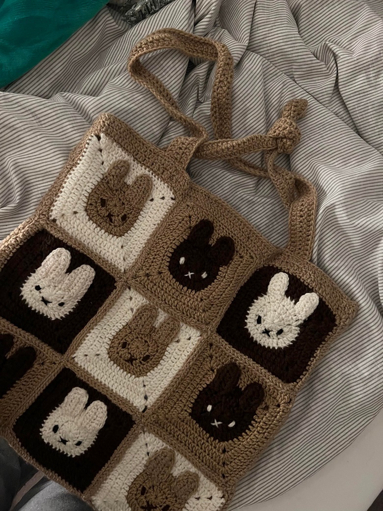 (PATTERN ONLY) Bunniemia x Slippystitchez Miffy Inspired Granny Square