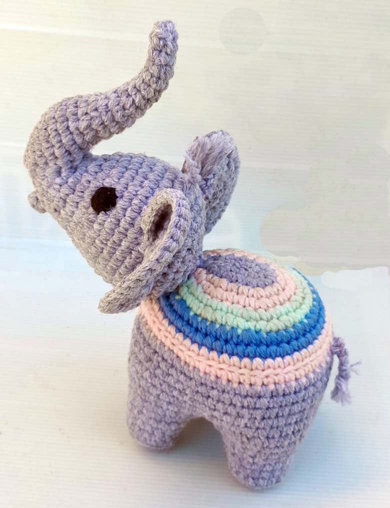 Patrón Elefante Amigurumi
