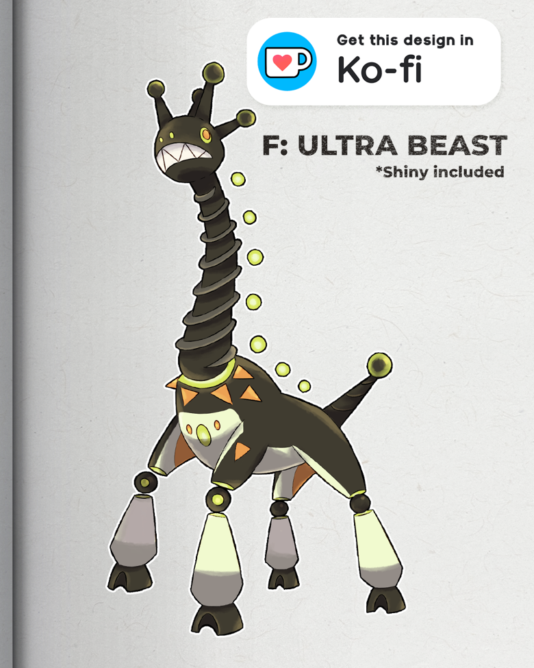 designing NEW ULTRA BEASTS 