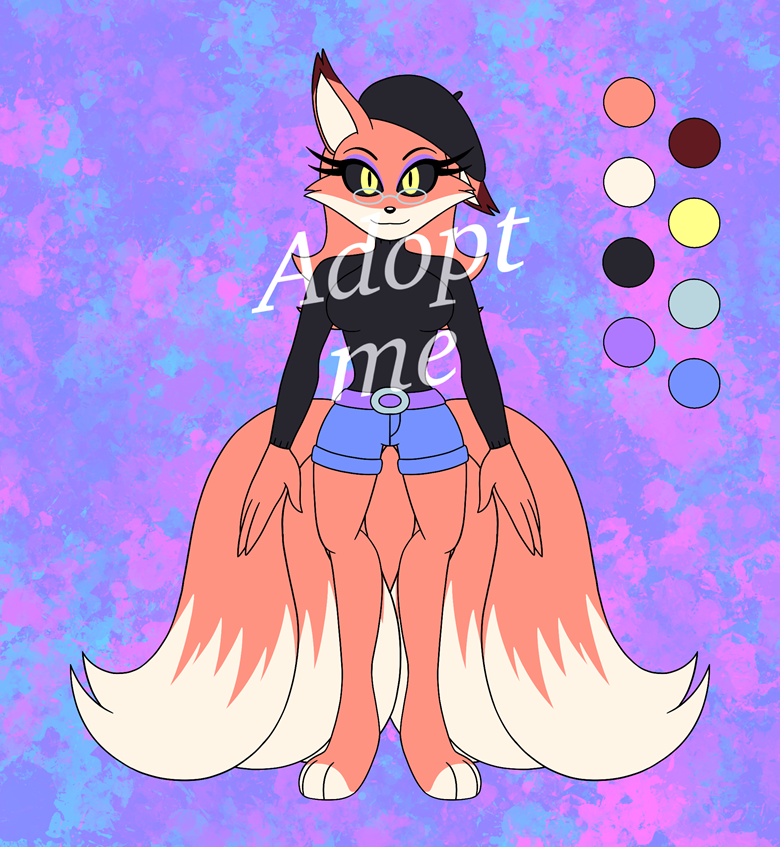 Hellaverse Adoptable - Artsy Kitsune - Shadow-Viper's Ko-fi Shop - Ko ...