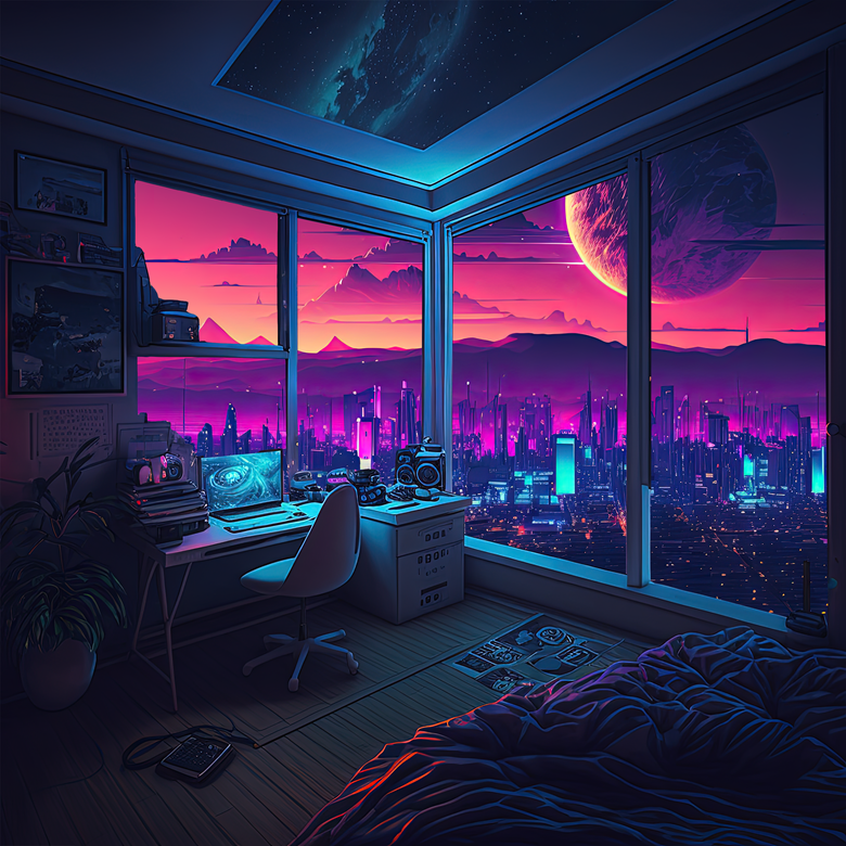 Night City Dream - SynthPrincipal's Ko-fi Shop - Ko-fi ️ Where creators ...