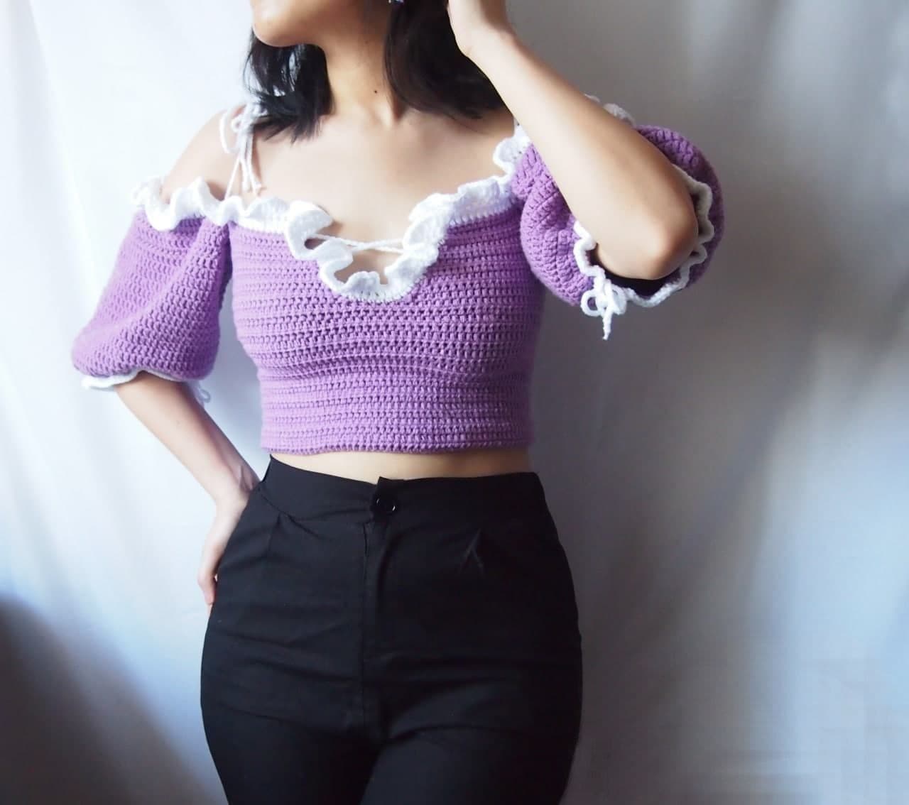 Odyssey Crochet Top Pattern - Xtra Filipina's Ko-fi Shop - Ko-fi ️ ...