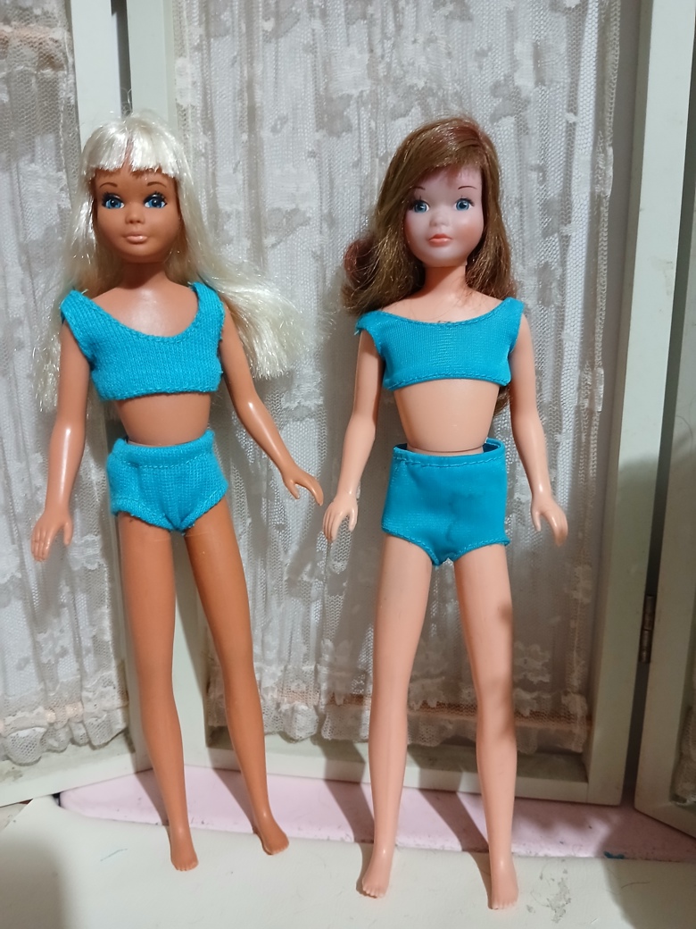 Skooter offers brunette Barbie Doll in Anchor Bathing suit