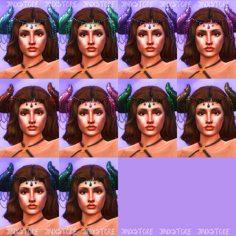 Jeweled Horns - JinxStore's Ko-fi Shop