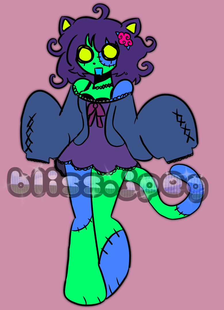 zombie kitty adopt!! ★ - bliss's Ko-fi Shop - Ko-fi ️ Where creators ...