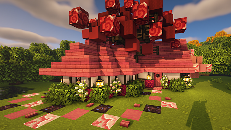 How to build a Crimson House in Minecraft - Ko-fi ️ Where creators get ...