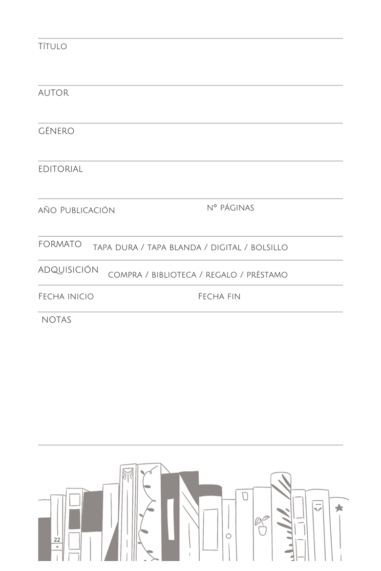 Cuaderno de lectura PDF - Loreto ML's Ko-fi Shop - Ko-fi