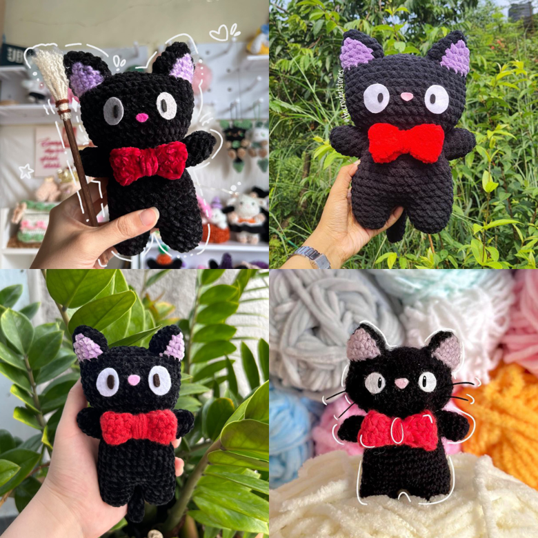 Cafe Cat  Crochet Pattern - Kriket's Ko-fi Shop - Ko-fi ❤️ Where creators  get support from fans through donations, memberships, shop sales and more!  The original 'Buy Me a Coffee' Page.