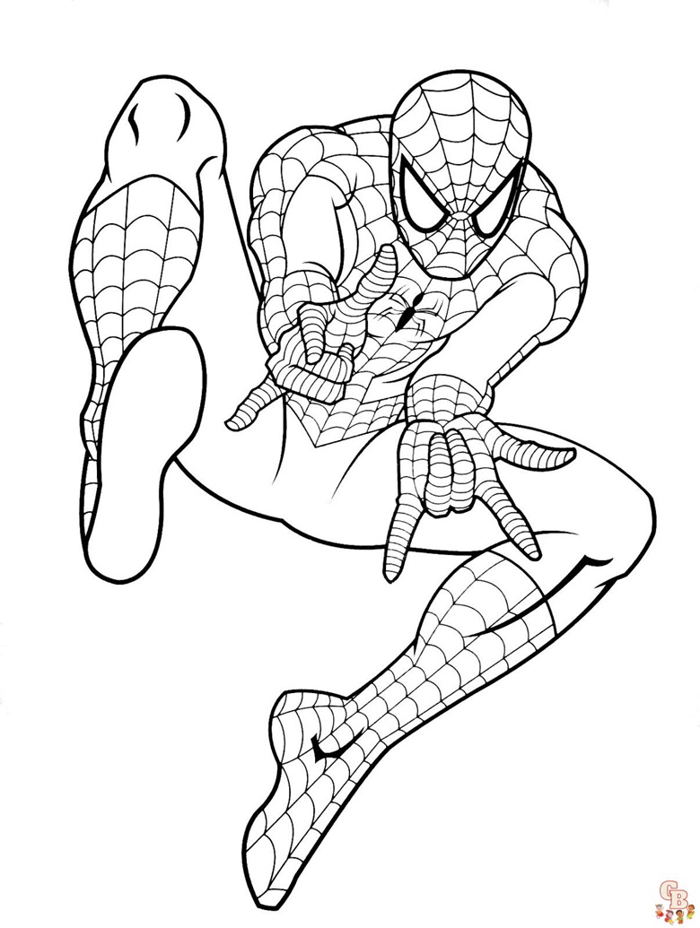 Spiderman Coloring Book: A Fun Book For Learning, Coloring, Knowledge  Development For Kids With All Favorite Spider Man Character. You Can Give  (Paperback)