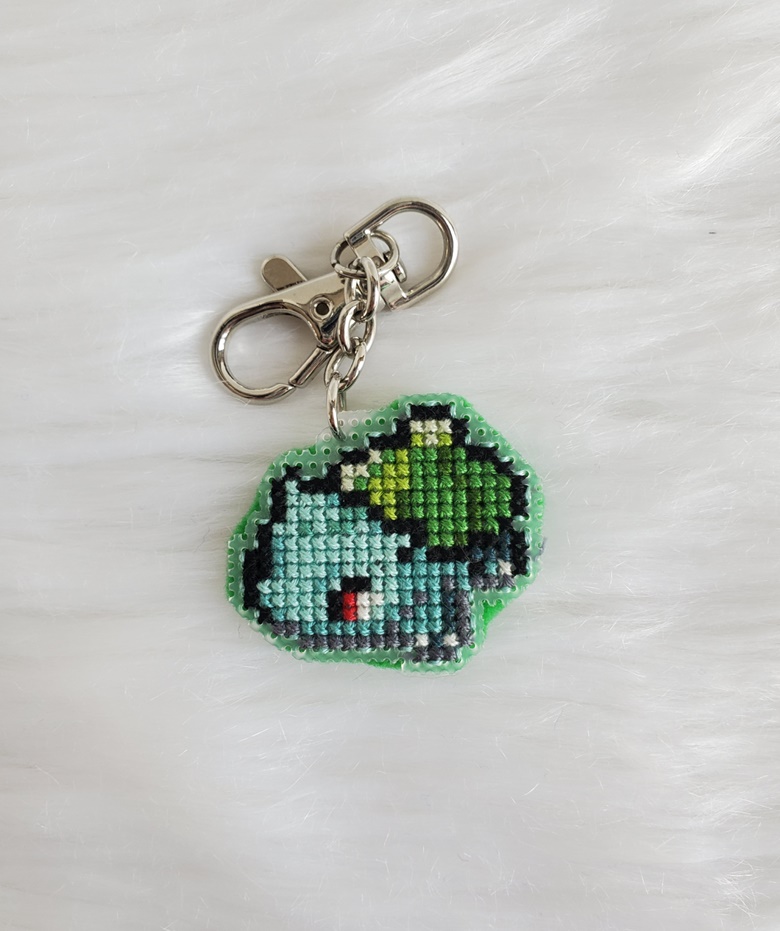 Bulbasaur - DIY Cross Stitch Kit – TheCloudFactory