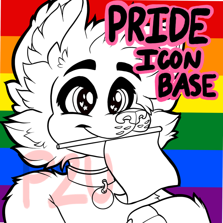 Free PRIDE! Icon Base!