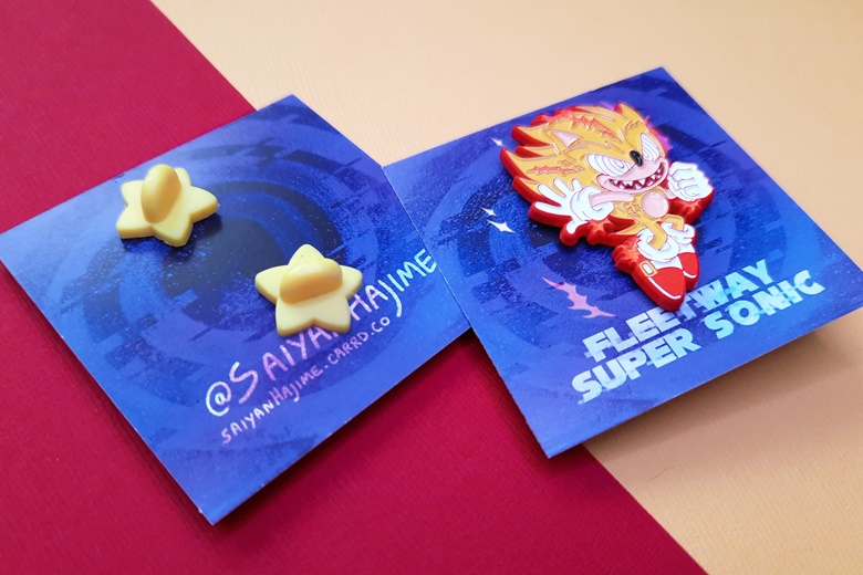 Fleetway Super Sonic Pin for Sale by utter-dismae