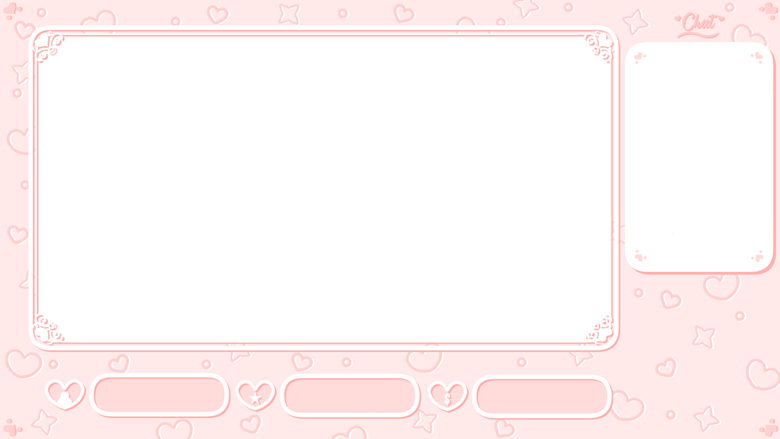 Rose Pink Modular Twitch Overlay - WanderingSoul's Ko-fi Shop - Ko