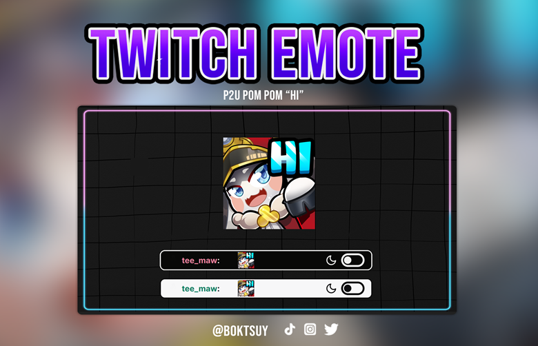 Emote for Streamer Static Emote Animated Emote Discord 