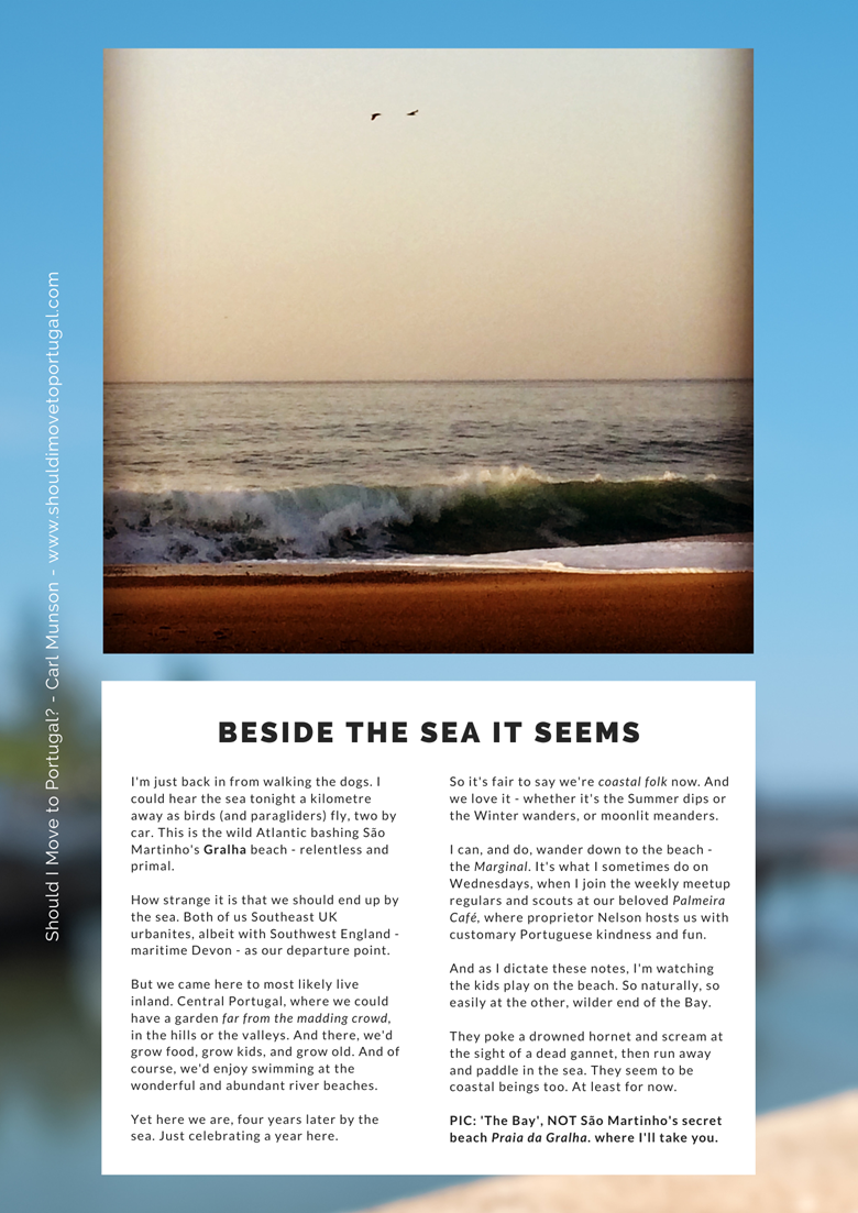 Beside The Sea It Seems Excerpt from Should I Move to Portugal