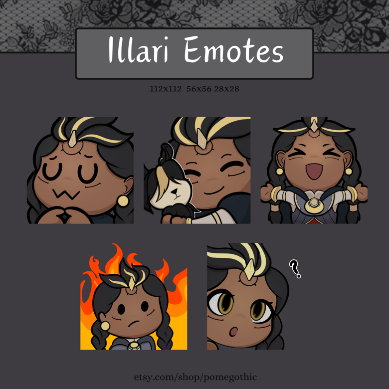 5 Twitch emotes offers package~