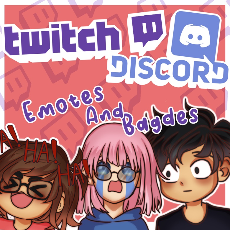 Custom Twitch and Discord Badges