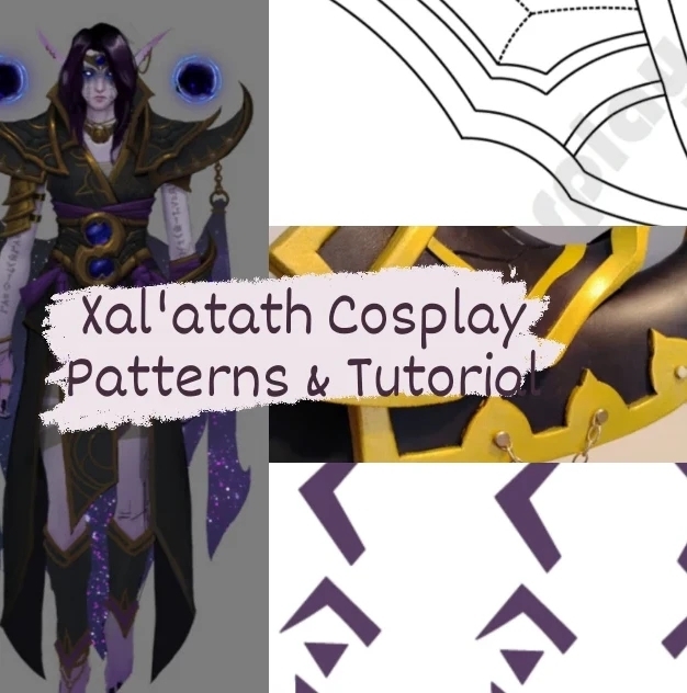 Xal'atath Warcraft Tutorial Cosplay Pattern Files - RGBfoxieCosplay's ...