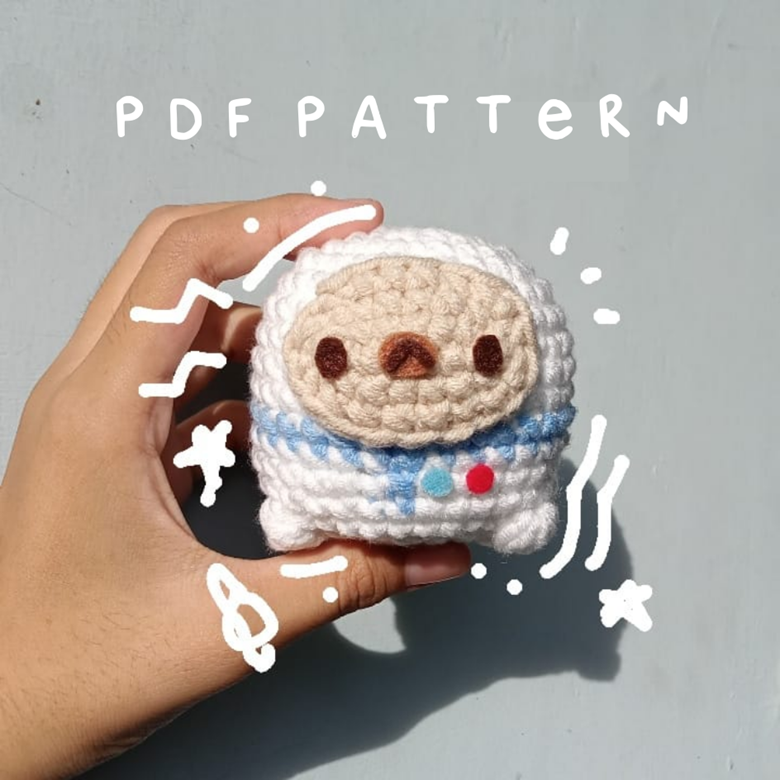 Potato Crochet Pattern + Coloring Page – MadebyJody666