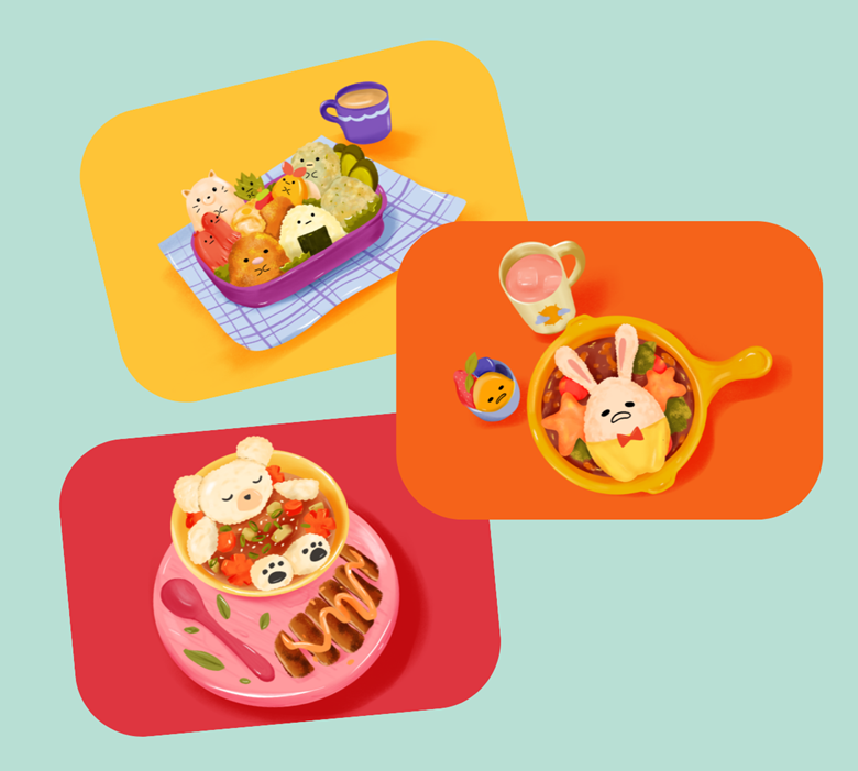 Kawaii Food Wallpapers Images - Kawaii Food Drawings, HD Png Download - vhv