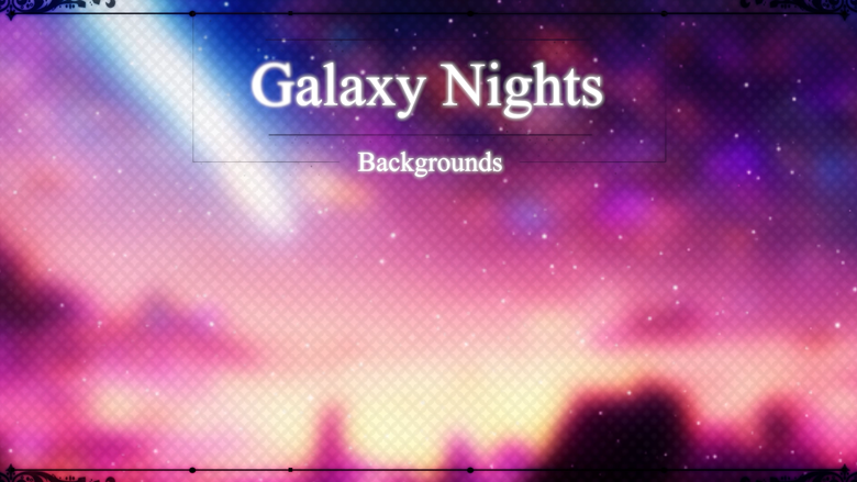 Galaxy Night Background Pack (Animated) - Freya Amari's Ko-fi Shop - Ko ...