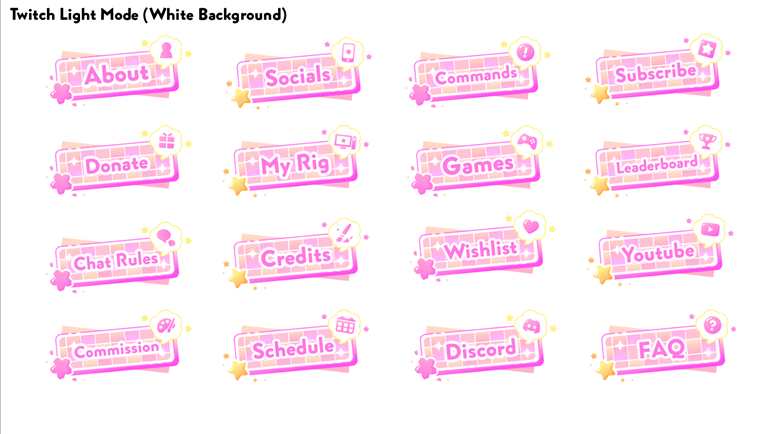 Magical Bloom Twitch Panels - Nikki's Ko-fi Shop - Ko-fi ️ Where ...