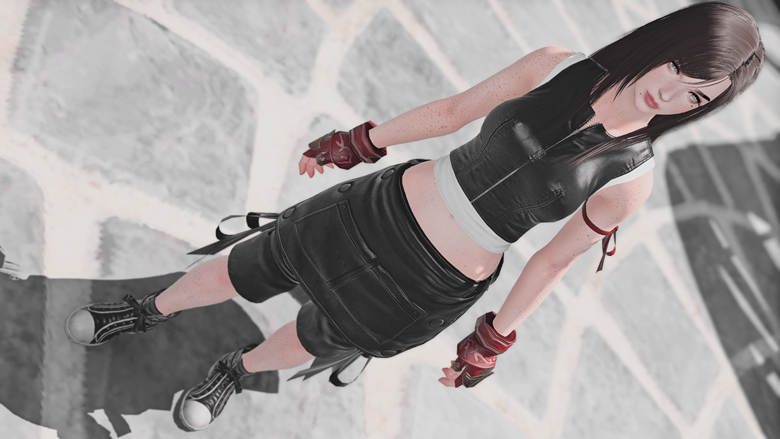 Advent Tifa Tifas Full Outfit From Advent Children Stray Studios