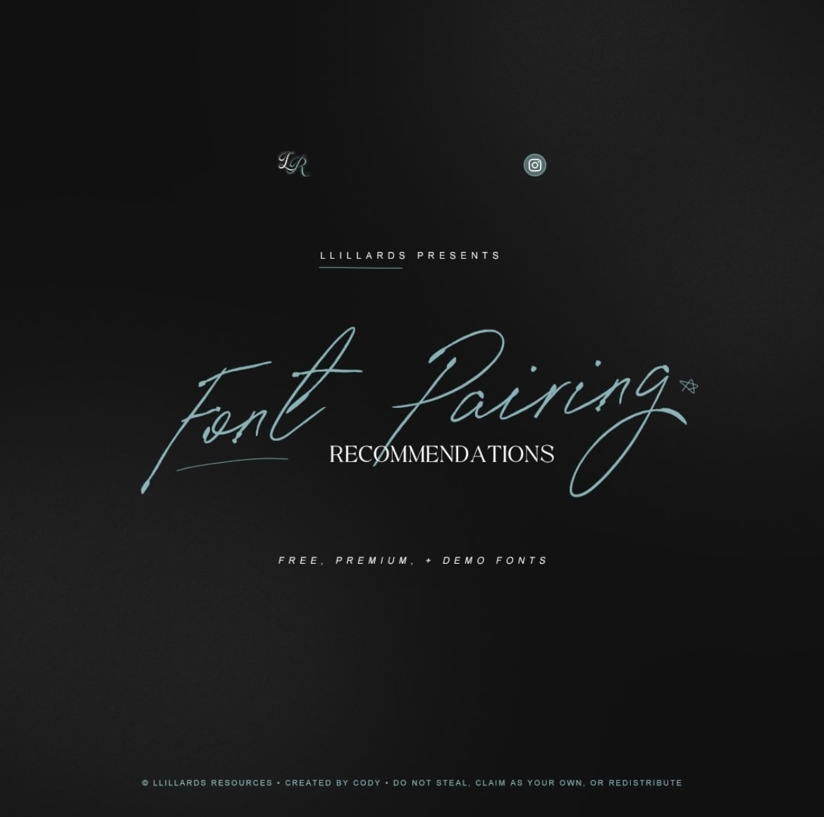 #FONT PACK! by @llillards - cody's Ko-fi Shop - Ko-fi ️ Where creators ...