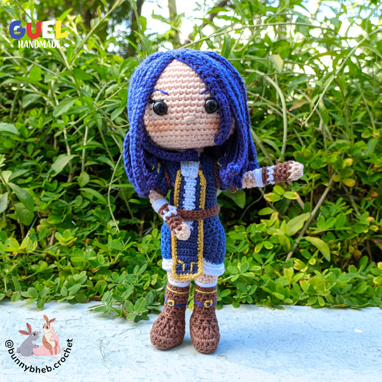 Crochet - L.O.L inspired doll