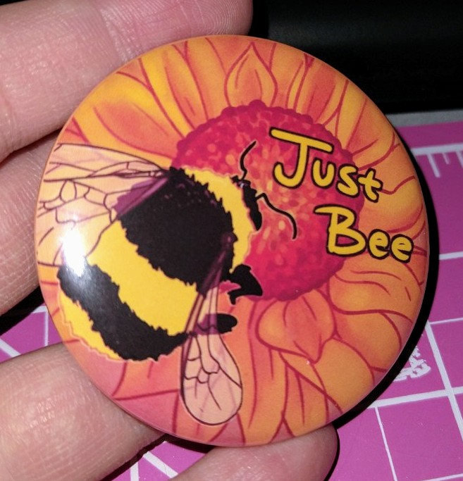 Just Bee Button Seraphic Sacrileges Ko Fi Shop Ko Fi ️ Where Creators Get Support From Fans