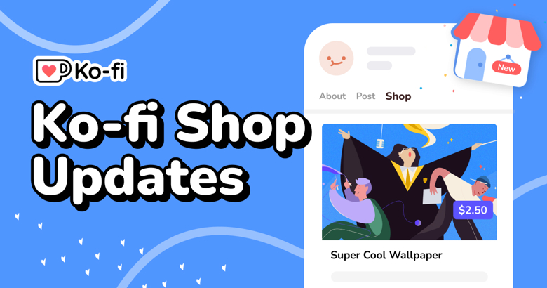 Visit Ko-fi's Ko-fi Shop! - Ko-fi ❤️ Where creators get support from fans  through donations, memberships, shop sales and more! The original 'Buy Me a  Coffee' Page.