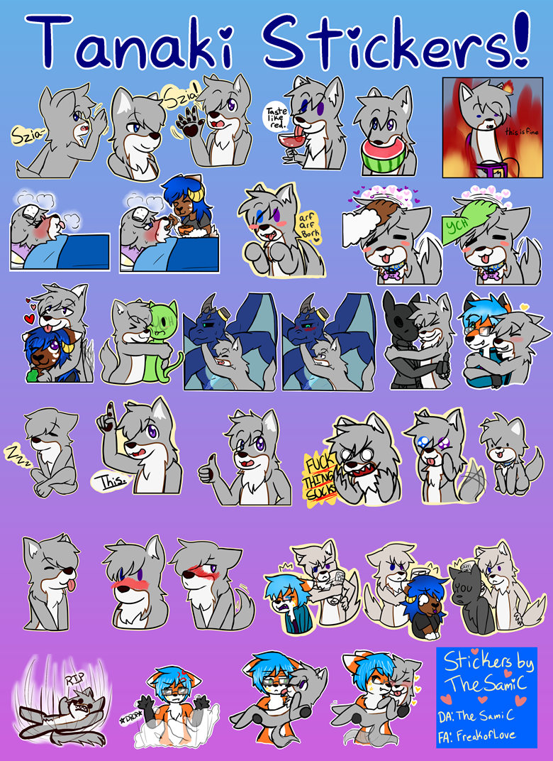 Blueycapsules Telegram stickers