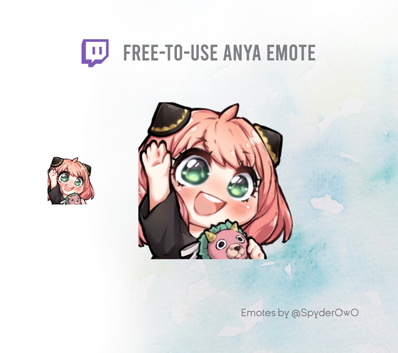 Anya Animated Emote 