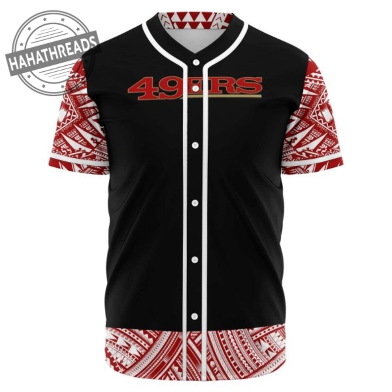 49ers baseball best sale style jersey