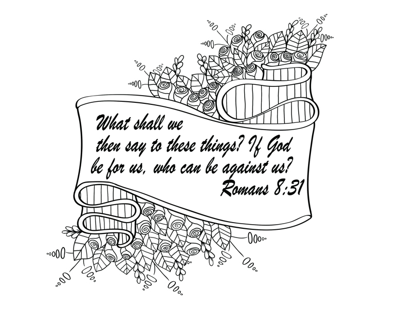 Romans 8:31 - Grace Blossoms 4 U's Ko-fi Shop - Ko-fi ️ Where creators ...