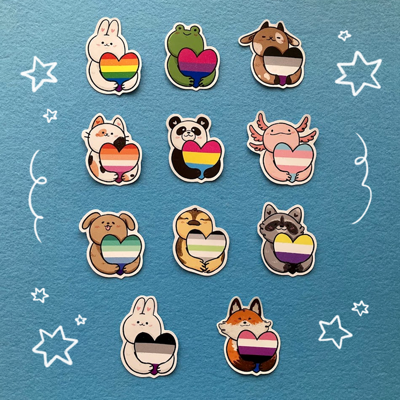 LGBTQ+ Animals - Nobunny's Ko-fi Shop - Ko-fi ️ Where creators get ...